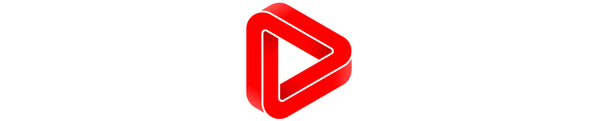 Penrose triangle in YouTube's style